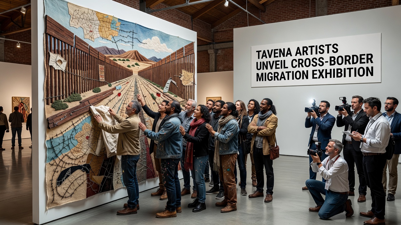 Tavena Artists Unveil Cross-Border Migration Exhibition